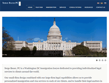 Tablet Screenshot of bauerlaw.net